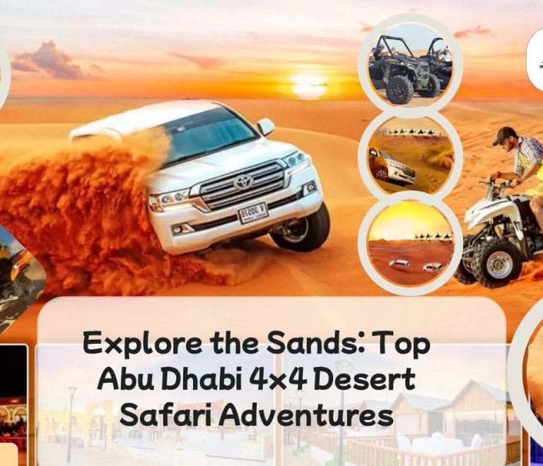Abu Dhabi 4x4 Desert Safari