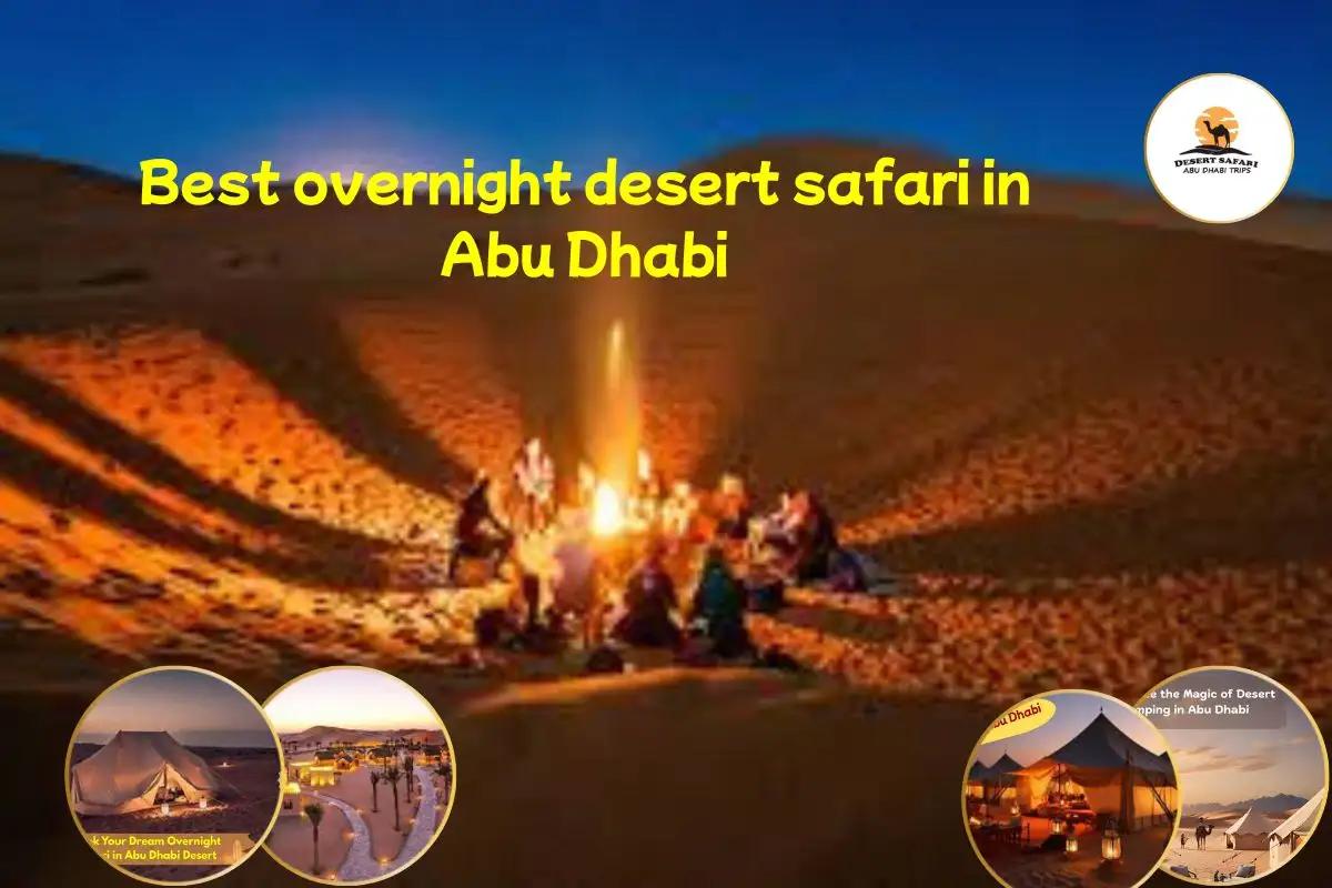 Best overnight desert safari in Abu Dhabi
