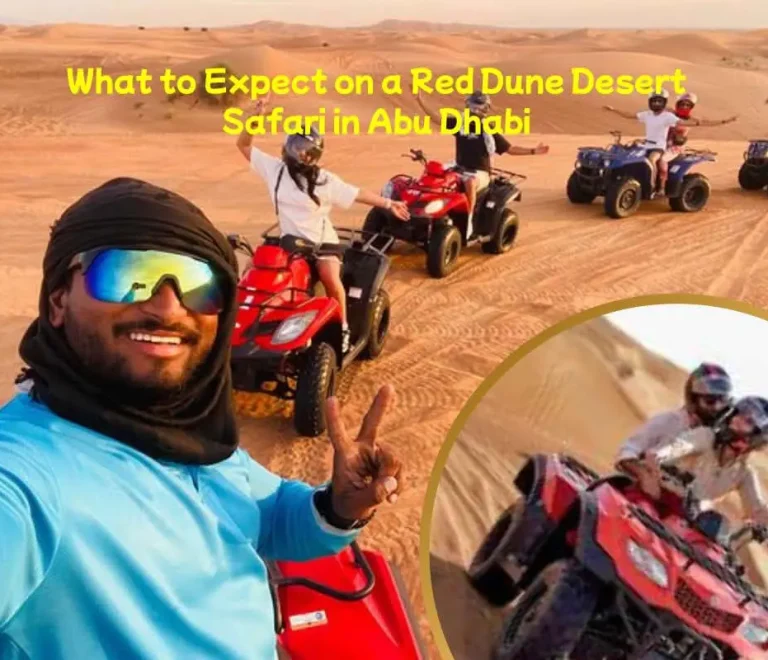 Red Dune Desert Safari in Abu Dhabi