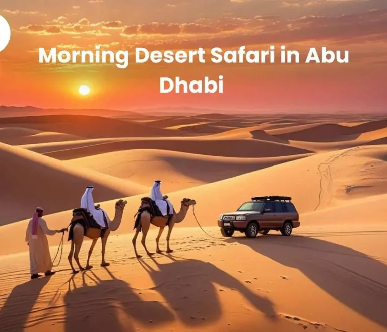 Morning Desert Safari in Abu Dhabi