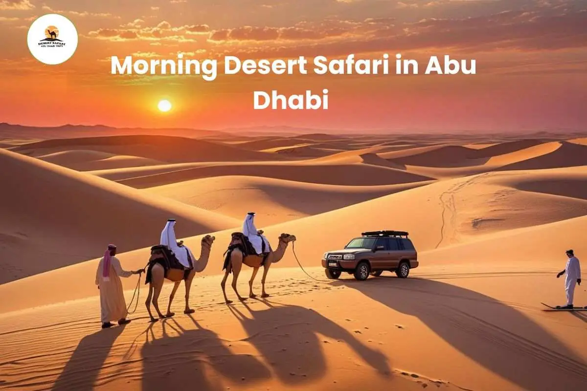Morning Desert Safari in Abu Dhabi